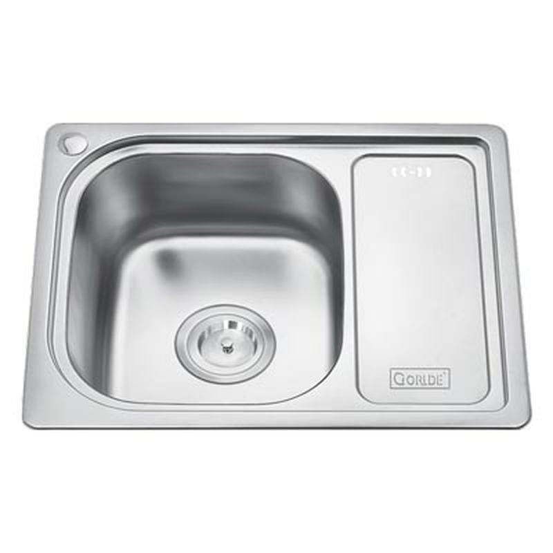 Chậu rửa bát 1 hố 1 bàn Inox GORLDE GD-020