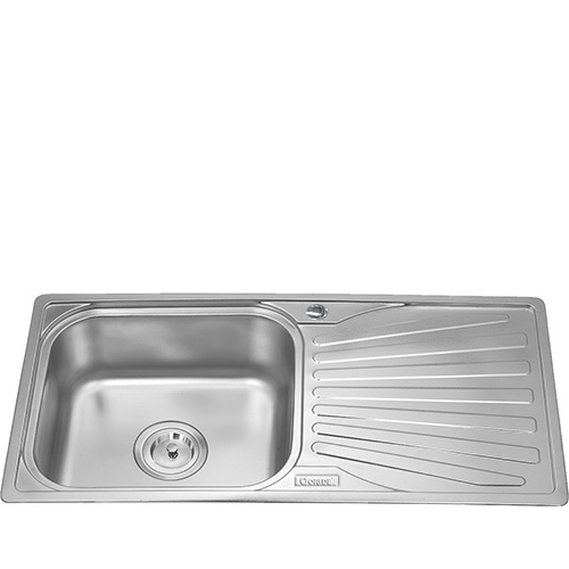 Chậu rửa bát 1 hố 1 bàn Inox GORLDE GD0288 (GD-0288)