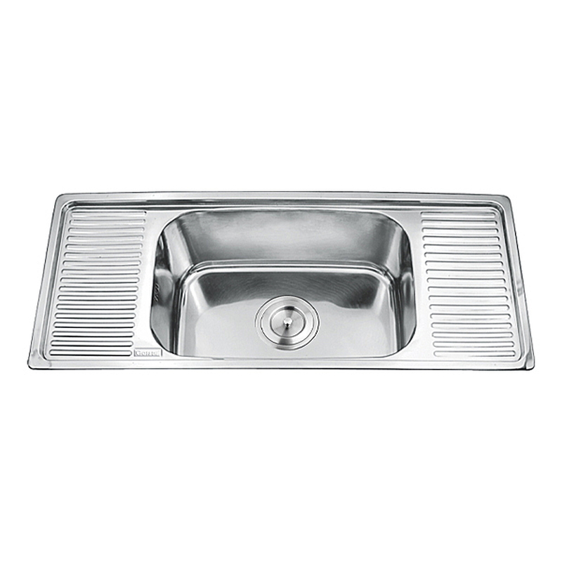 Chậu rửa bát 1 hố 1 bàn Inox GORLDE GD5326 (GD-5326)