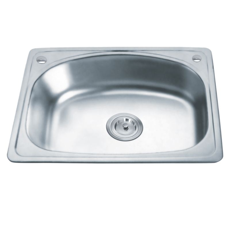 Chậu rửa bát 1 hố Inox 304 Gorlde B-141 (62x48cm)