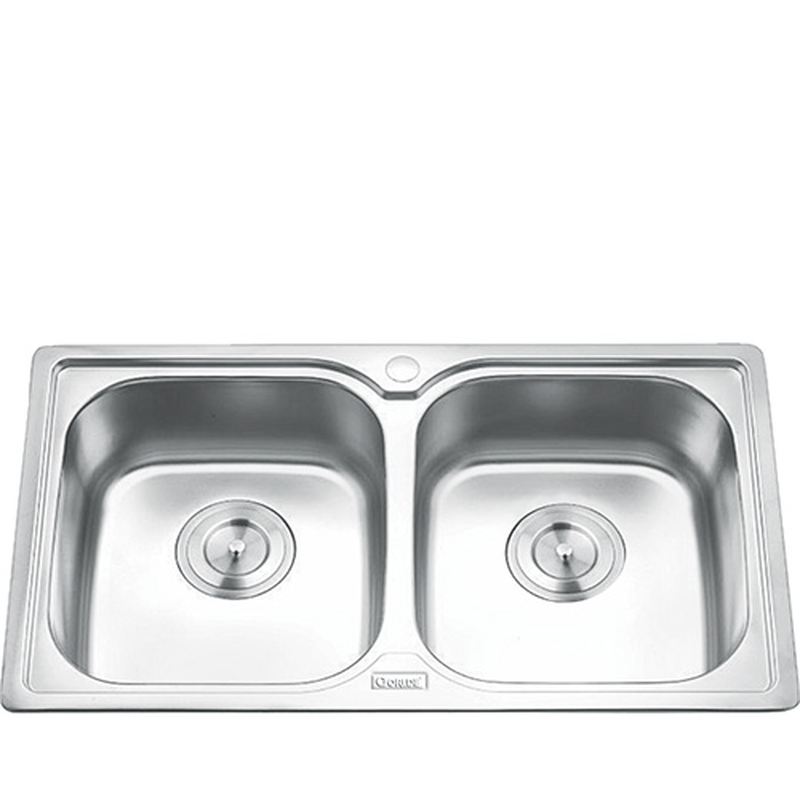 Chậu rửa bát 2 hố cân Inox Gorlde GD-5212