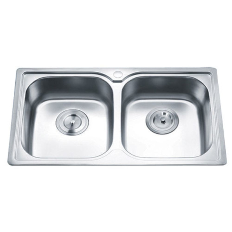 Chậu rửa bát 2 hố cân Inox Gorlde GD5304 (GD-5304)