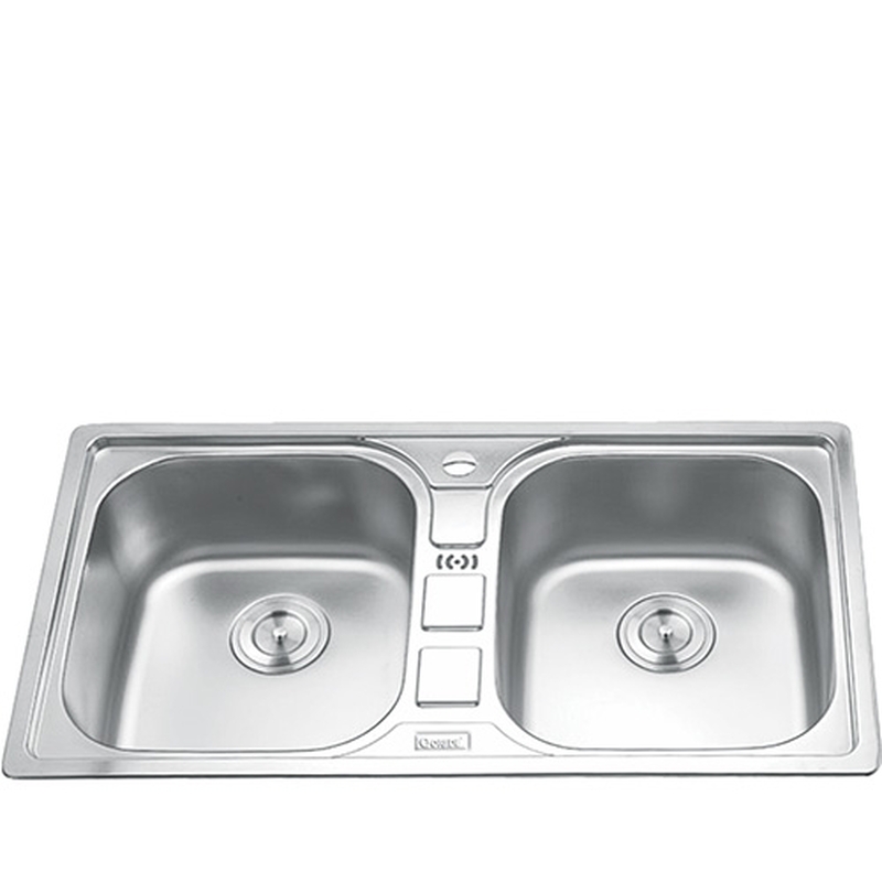 Chậu rửa bát 2 hố cân Inox Gorlde GD5612 (GD-5612)
