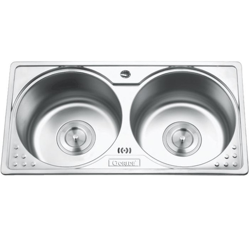 Chậu rửa bát 2 hố cân Inox Gorlde GD5902 (GD-5902)
