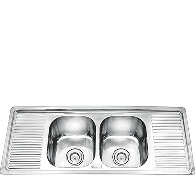 Chậu rửa bát 2 hố có bàn Inox GORLDE GD5426 (GD-5426)