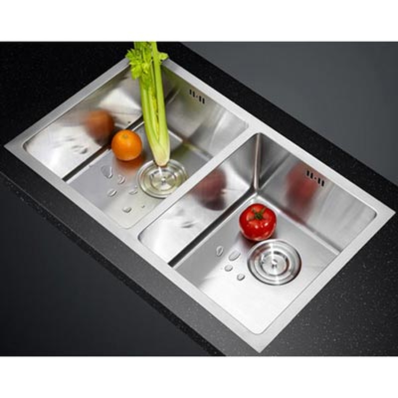 Chậu rửa bát 2 hố SUS 304 Gorlde G3.2