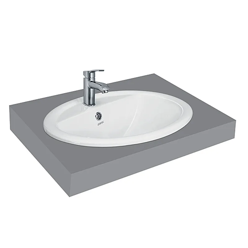Chậu Lavabo Dương Vành SanFi S501