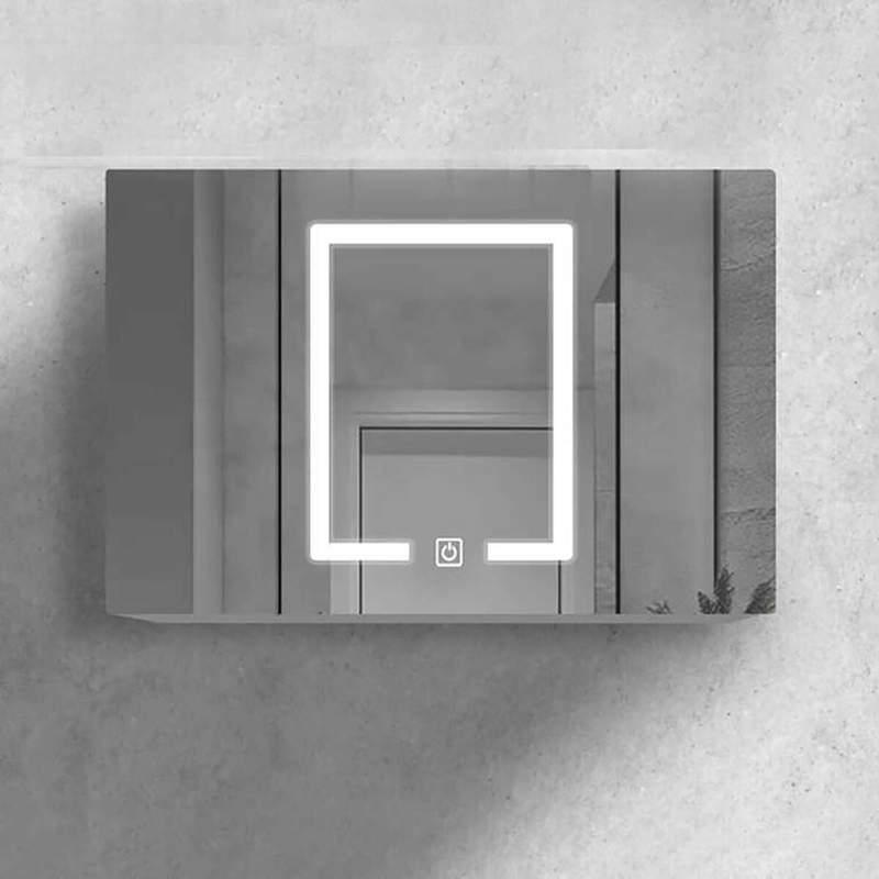 Tủ gương cao cấp đèn Led Mowoen MW6636-100M 980x700mm