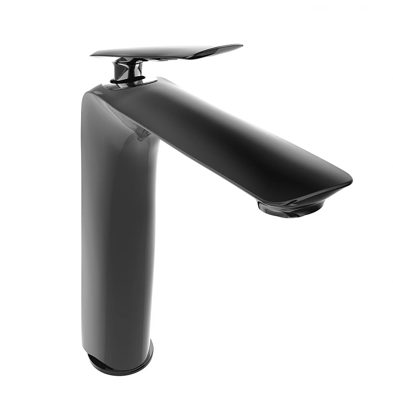 Vòi Lavabo Nóng Lạnh 1 lỗ màu đen Platinum P.52.326