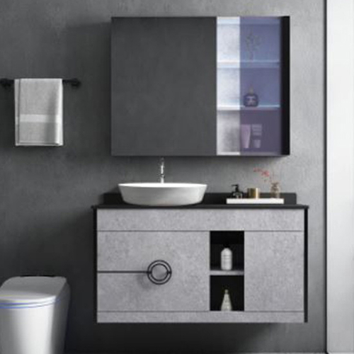 Bộ tủ chậu cao cấp đèn Led Mowoen MW6608-100 100x47cm