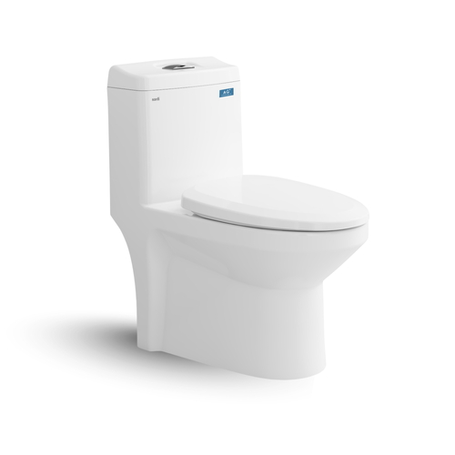 Bồn Cầu 1 Khối Nắp Êm SANFI S301