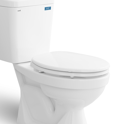 Bồn Cầu 2 khối Nắp Thường SanFi S201