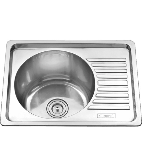 Chậu rửa bát 1 hố 1 bàn Inox GORLDE GD0291 (GD-0291)