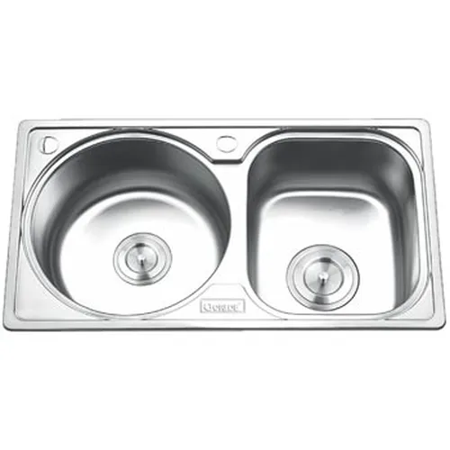 Chậu rửa bát 2 hố lệch Inox GORLDE GD5012 (GD-5012)