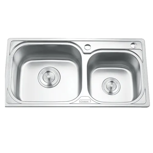 Chậu rửa bát 2 hố lệch Inox GORLDE GD5102 (GD-5102)