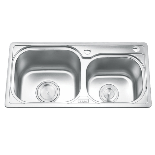 Chậu rửa bát 2 hố lệch Inox GORLDE GD5602 (GD-5602)