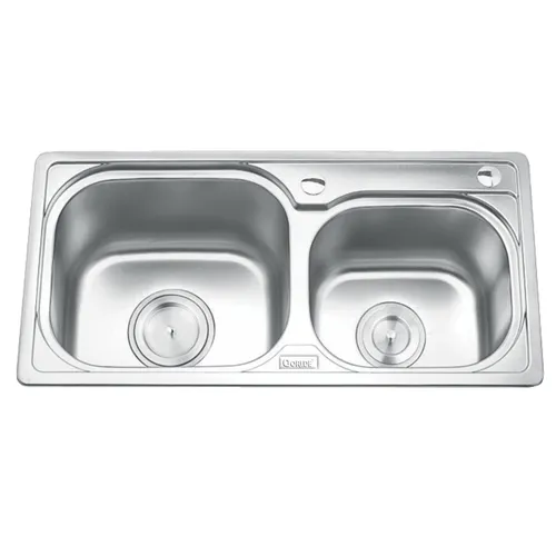 Chậu rửa bát 2 hố lệch Inox GORLDE GD5602 (GD-5602)