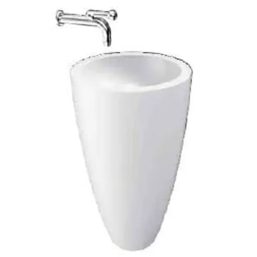 Chậu Lavabo Liền Chân Đặt Sàn Viglacera Platinum P.27.320