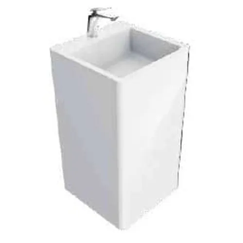 Chậu Lavabo Liền Chân Đặt Sàn Viglacera Platinum P.27.350