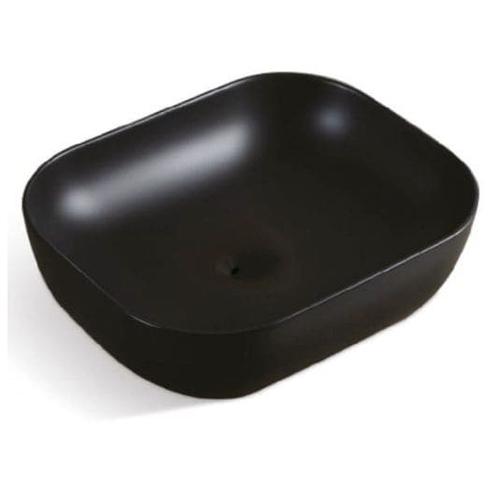 Chậu rửa lavabo đặt bàn màu đen Karat ECW-02-210-55
