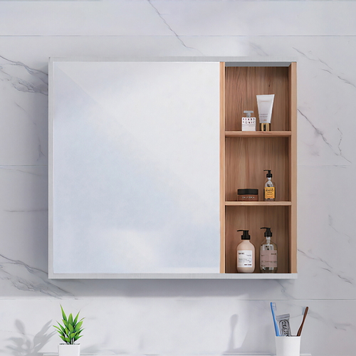 Tủ gương cao cấp đèn Led Mowoen MW9567-80M 780x700mm