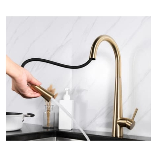 Vòi rửa bát nóng lạnh rút dây Mowoen MFK0001G