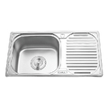 Chậu rửa bát 1 hố 1 bàn Inox GORLDE GD0289 (GD-0289)
