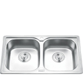 Chậu rửa bát 2 hố cân Inox Gorlde GD-5212