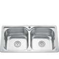 Chậu rửa bát 2 hố cân Inox Gorlde GD5222 (GD-5222)