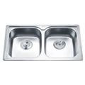 Chậu rửa bát 2 hố cân Inox Gorlde GD5304 (GD-5304)