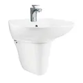 Chậu Lavabo Treo Tường Chân Lửng SanFi S507