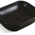 Chậu rửa lavabo đặt bàn màu đen Karat ECW-02-210-55