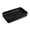 Chậu rửa lavabo đặt bàn màu đen Karat ECW-04-210-55