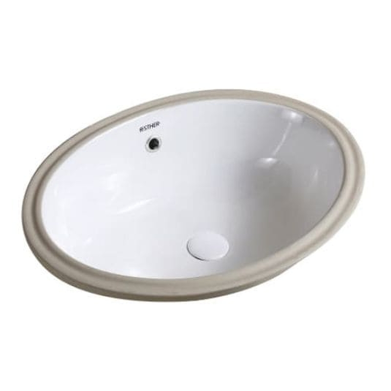 Chậu rửa lavabo âm bàn đá Karat ECW-02-420F-11
