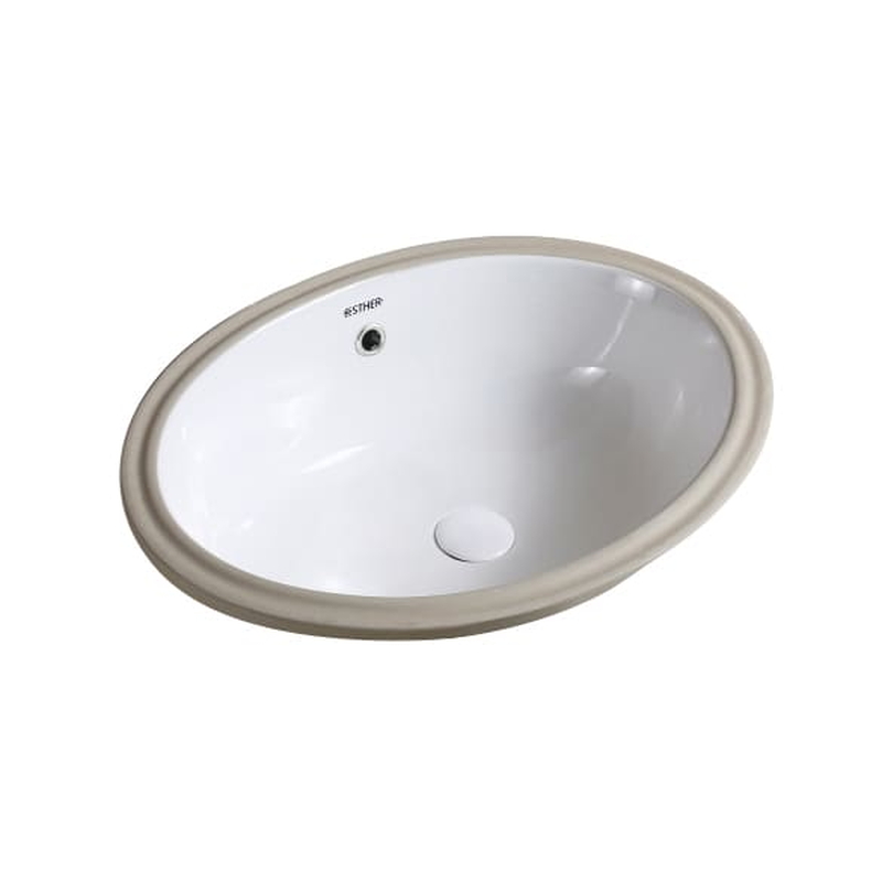 Chậu rửa lavabo âm bàn đá Karat ECW-02-420F-11