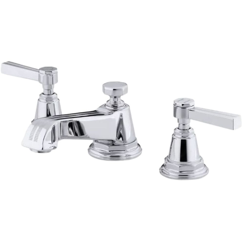 Vòi chậu rửa nóng lạnh Pinstripe Kohler K-13132-4B-CP