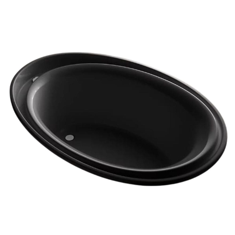 Bồn tắm nhựa ngâm xây màu đen Kohler Purist K-1190-7