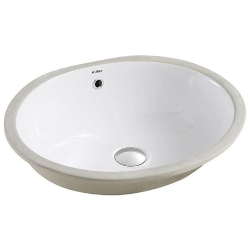 Chậu rửa lavabo âm bàn đá Karat ECW-01-420F-11