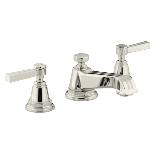 Vòi chậu rửa nóng lạnh Pinstripe Kohler K-13132-4B-SN