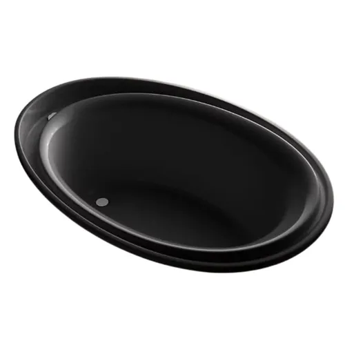 Bồn tắm nhựa ngâm xây màu đen Kohler Purist K-1190-7