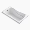 Bồn tắm nhựa xây Kohler Hourglass K-1219T-0