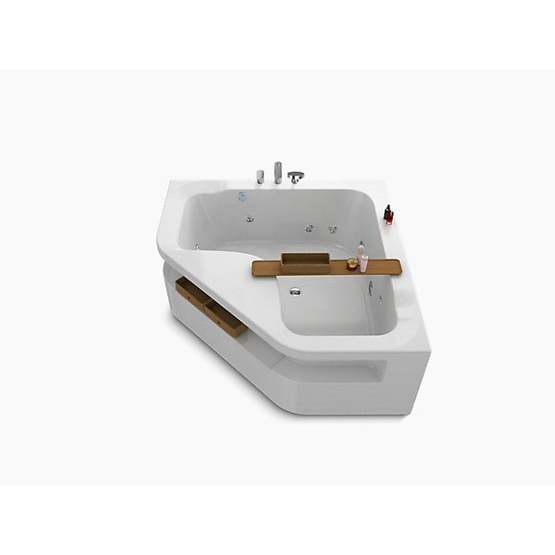 Bồn tắm góc massage thủy lực massage Kohler K-20059TW-NW-0