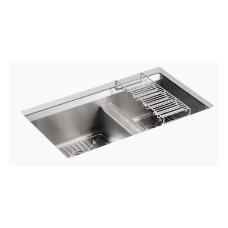 Chậu rửa chén 2 hố âm bàn Kohler 8 degree K-3672T-P-NA