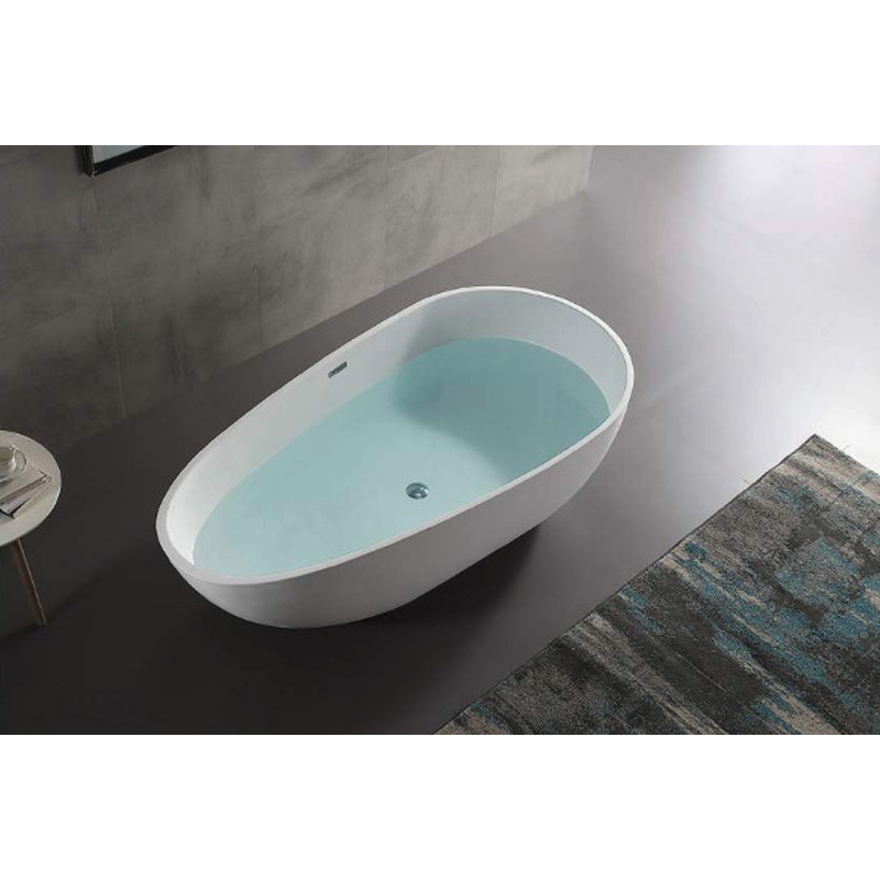 Bồn tắm đá nhân tạo đặt sàn 1.6m Karat ESB-01-130F-11