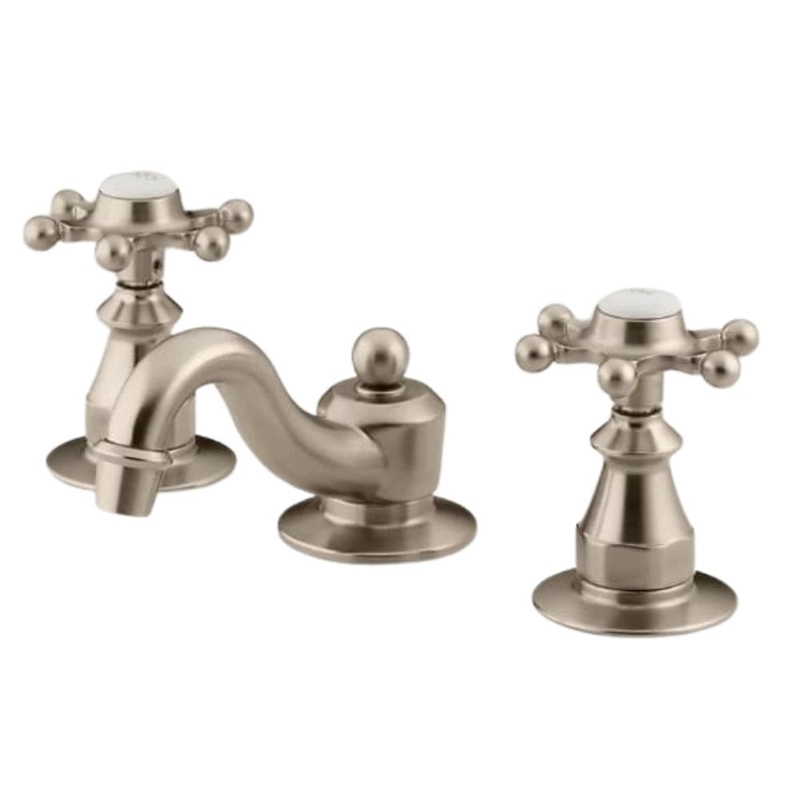 Vòi chậu rửa 3 lỗ nóng lạnh Kohler Antique K-108-3-BV