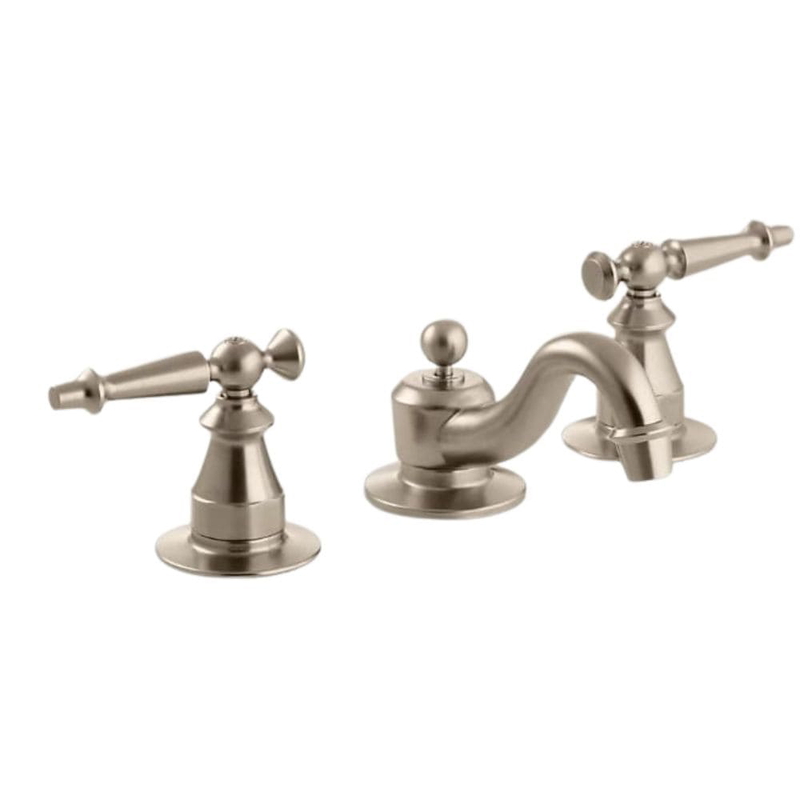 Vòi chậu rửa 3 lỗ nóng lạnh Kohler Antique K-108-4-BV