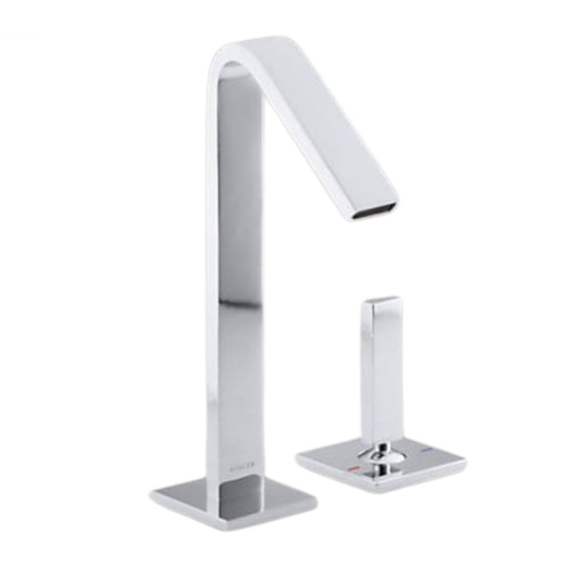 Vòi chậu rửa 3 lỗ nóng lạnh Kohler Loure K-10319T-4-SN