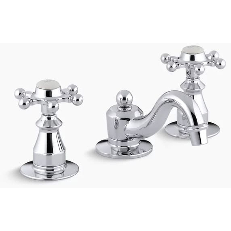 Vòi chậu rửa 3 lỗ nóng lạnh Kohler Antique K-108-3-CP