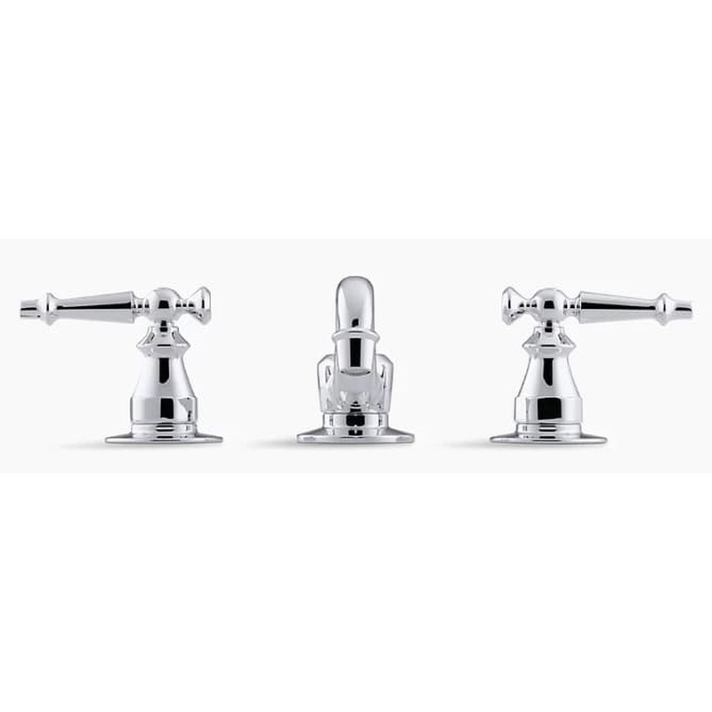Vòi chậu rửa 3 lỗ nóng lạnh Kohler Antique K-108-4-AU