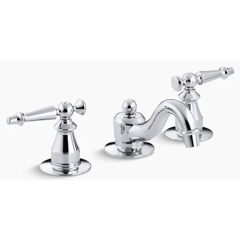 Vòi chậu rửa 3 lỗ nóng lạnh Kohler Antique K-108-4-CP